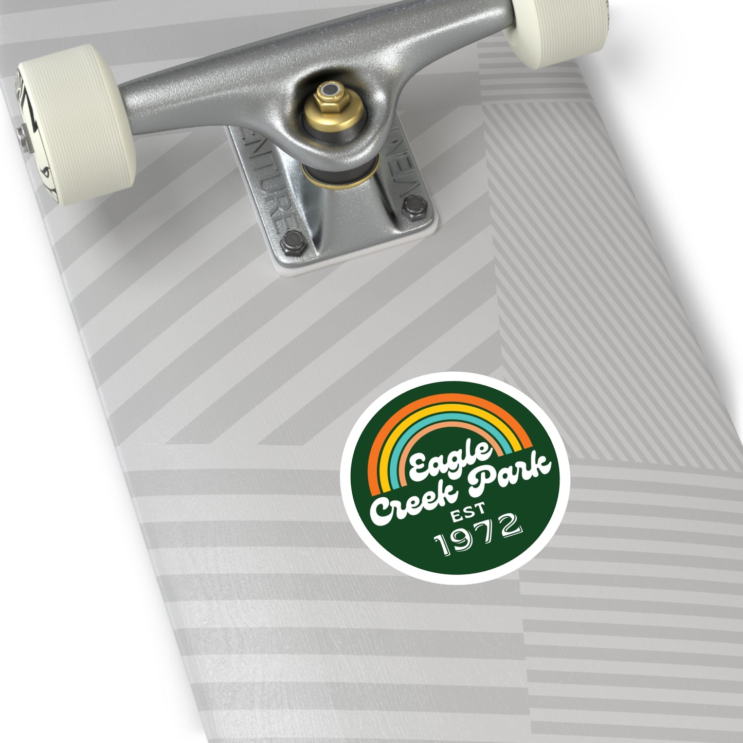 Round Sticker - Eagle Creek Park