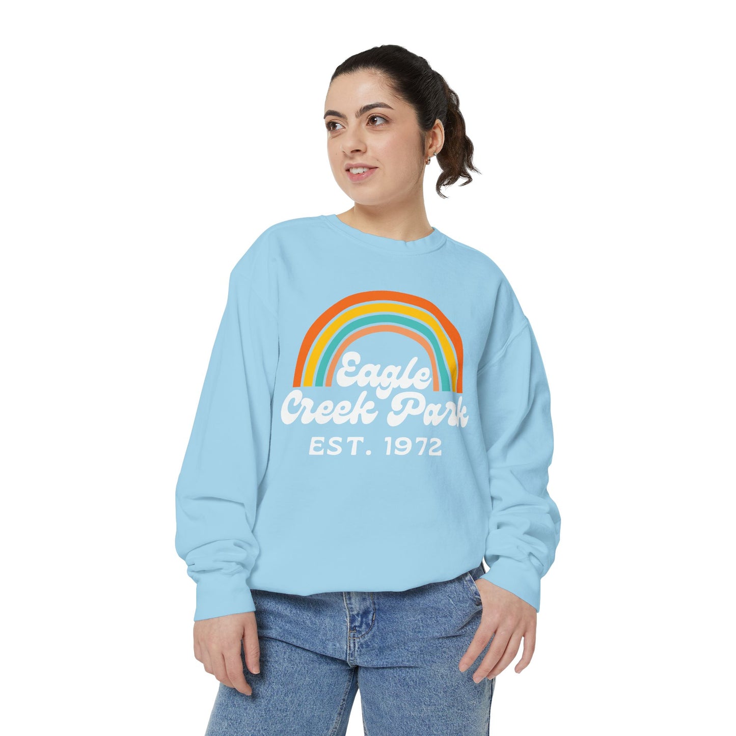 Crewneck Sweatshirt - Eagle Creek Park (Comfort Colors, unisex)