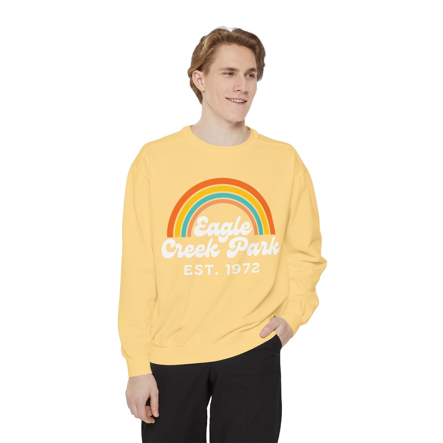 Crewneck Sweatshirt - Eagle Creek Park (Comfort Colors, unisex)