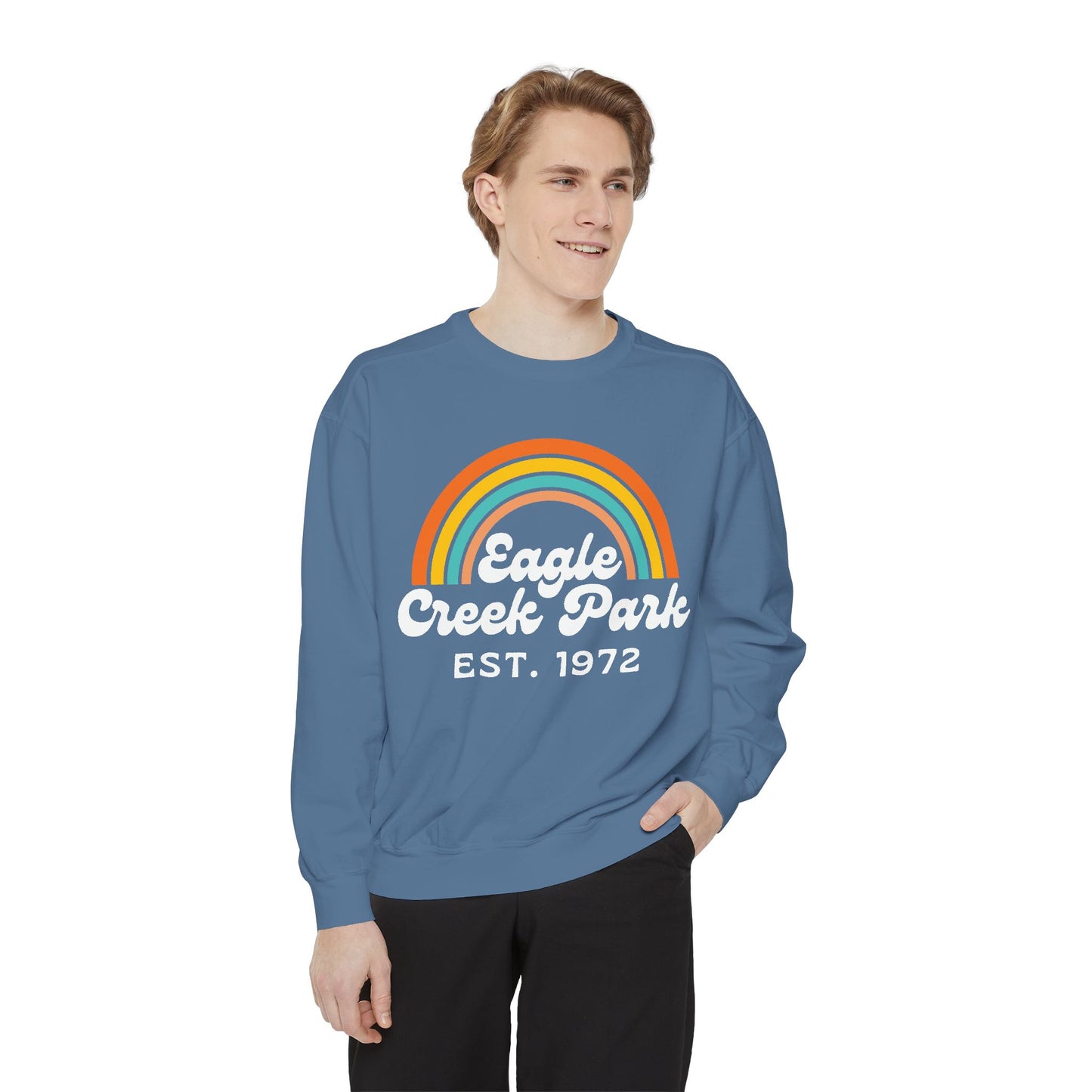 Crewneck Sweatshirt - Eagle Creek Park (Comfort Colors, unisex)