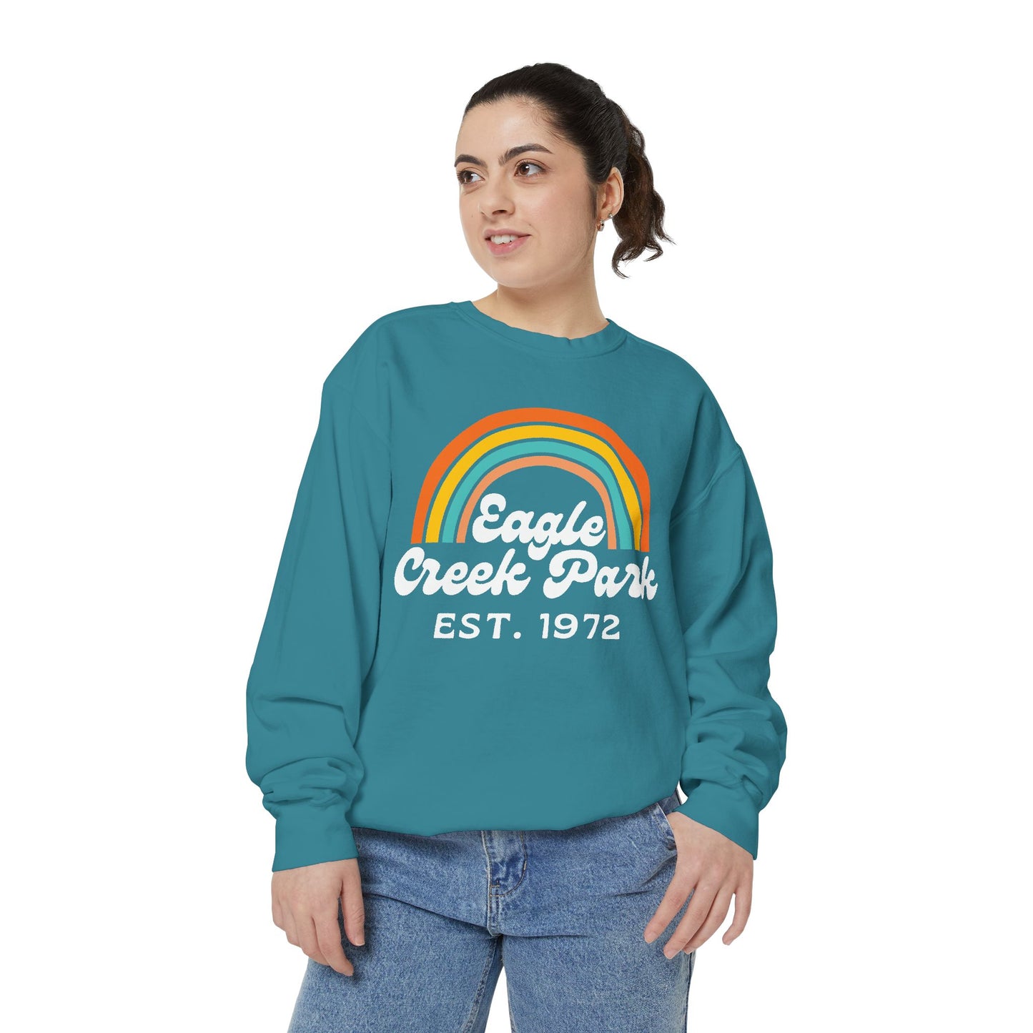 Crewneck Sweatshirt - Eagle Creek Park (Comfort Colors, unisex)