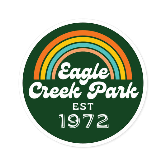 Round Sticker - Eagle Creek Park