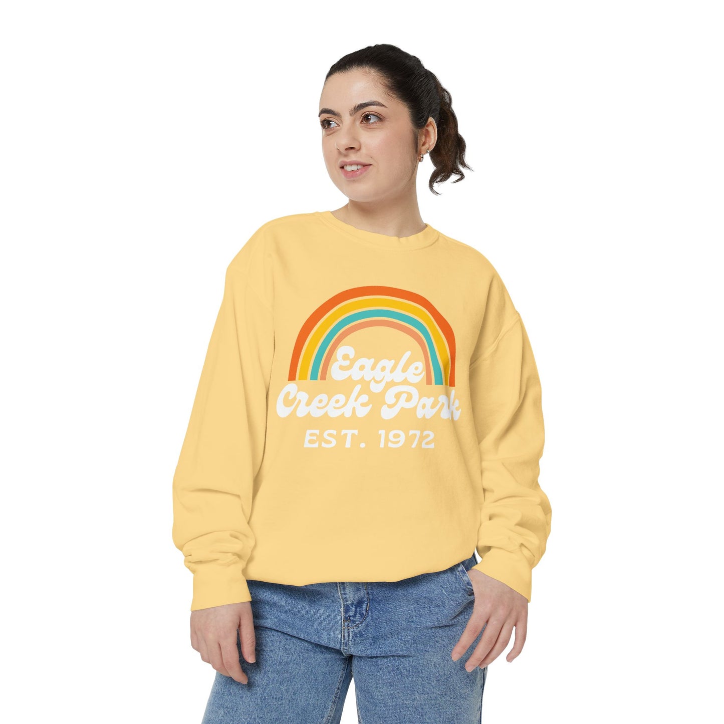 Crewneck Sweatshirt - Eagle Creek Park (Comfort Colors, unisex)