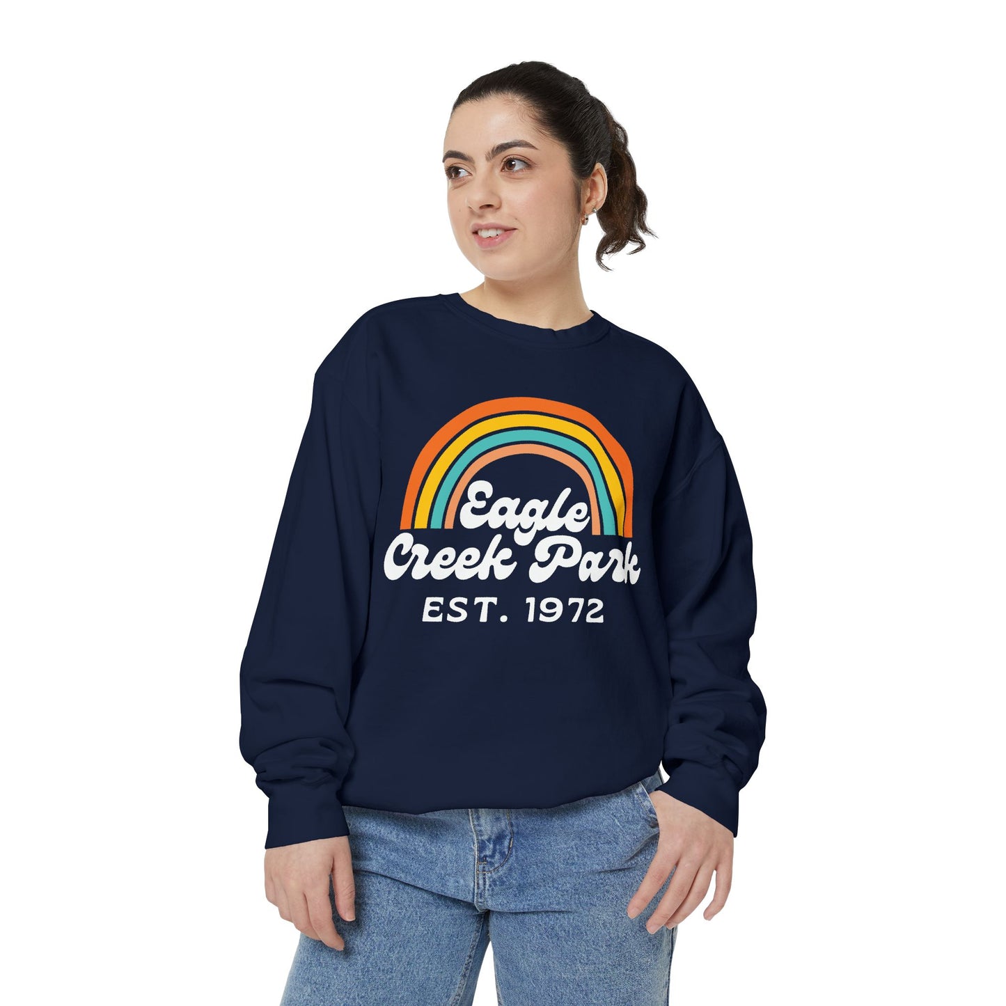 Crewneck Sweatshirt - Eagle Creek Park (Comfort Colors, unisex)
