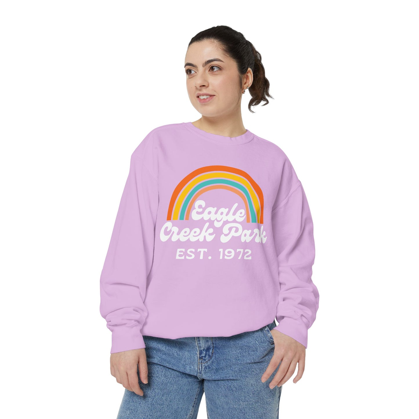 Crewneck Sweatshirt - Eagle Creek Park (Comfort Colors, unisex)
