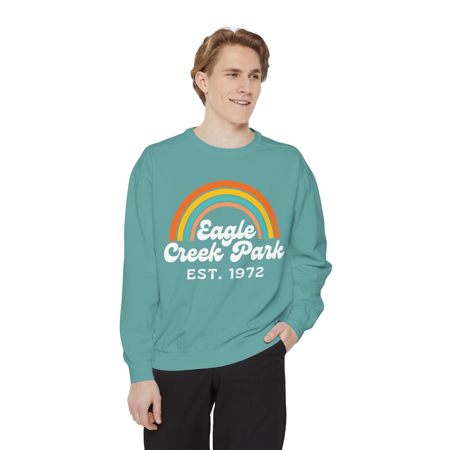 Crewneck Sweatshirt - Eagle Creek Park (Comfort Colors, unisex)
