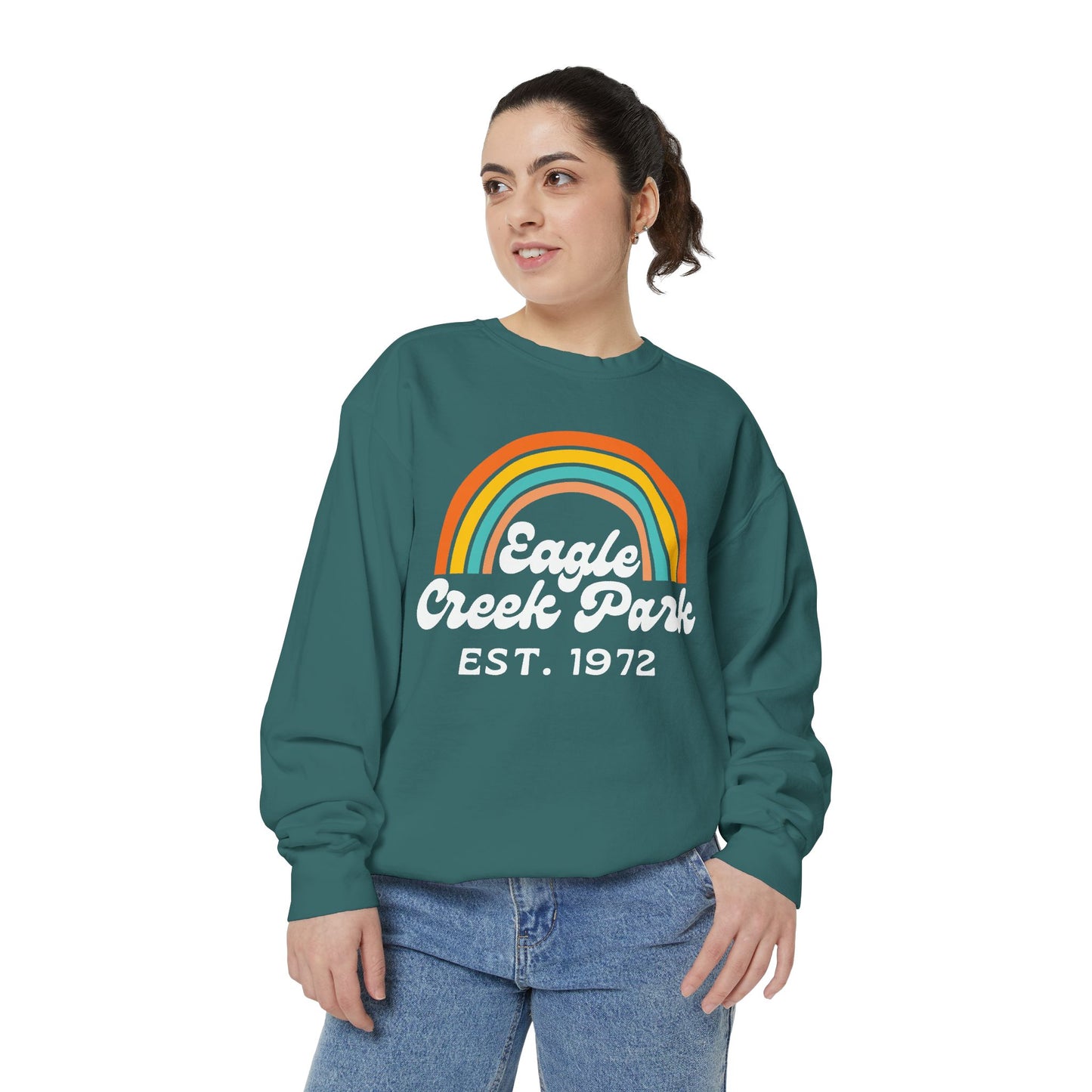 Crewneck Sweatshirt - Eagle Creek Park (Comfort Colors, unisex)